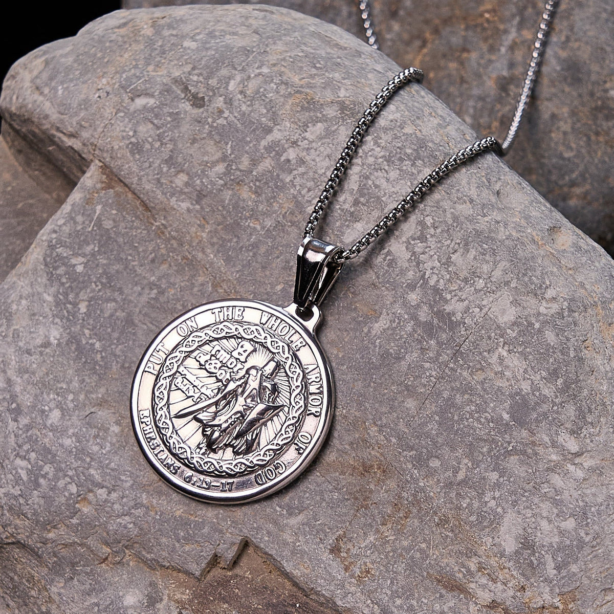 Armor of God Pendant Necklace