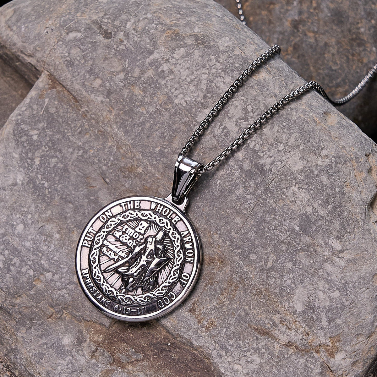Armor of God Pendant Necklace