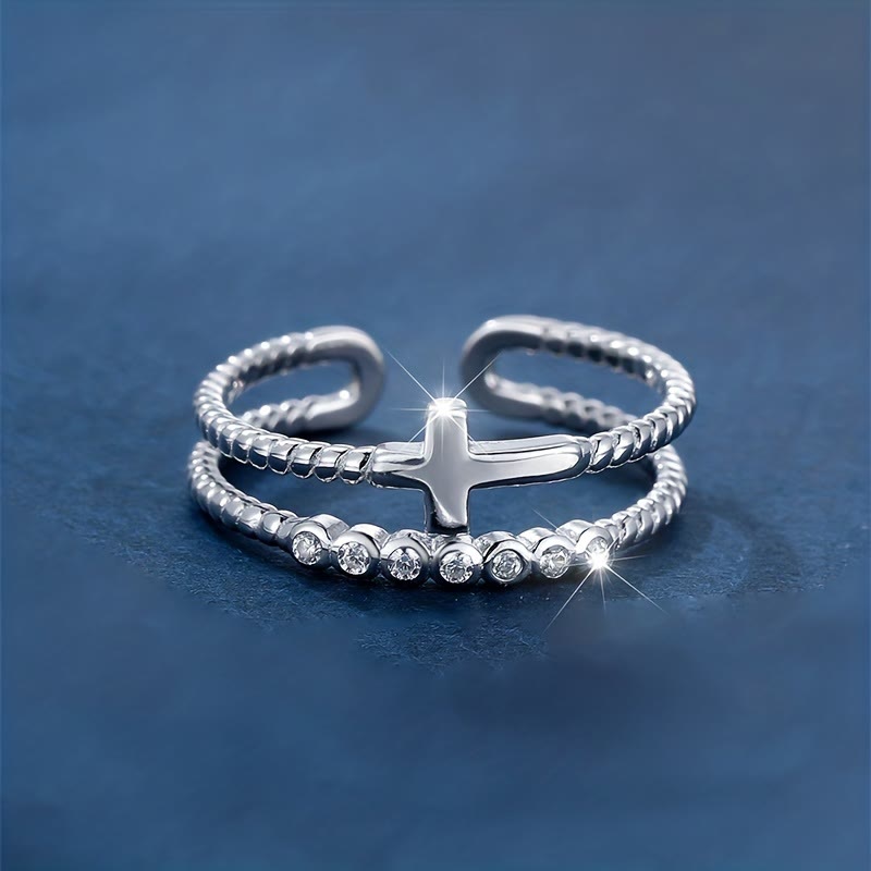 Dual-Band Cross Ring