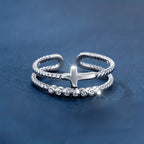 Dual-Band Cross Ring