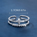 Dual-Band Cross Ring