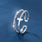 Dual-Band Cross Ring