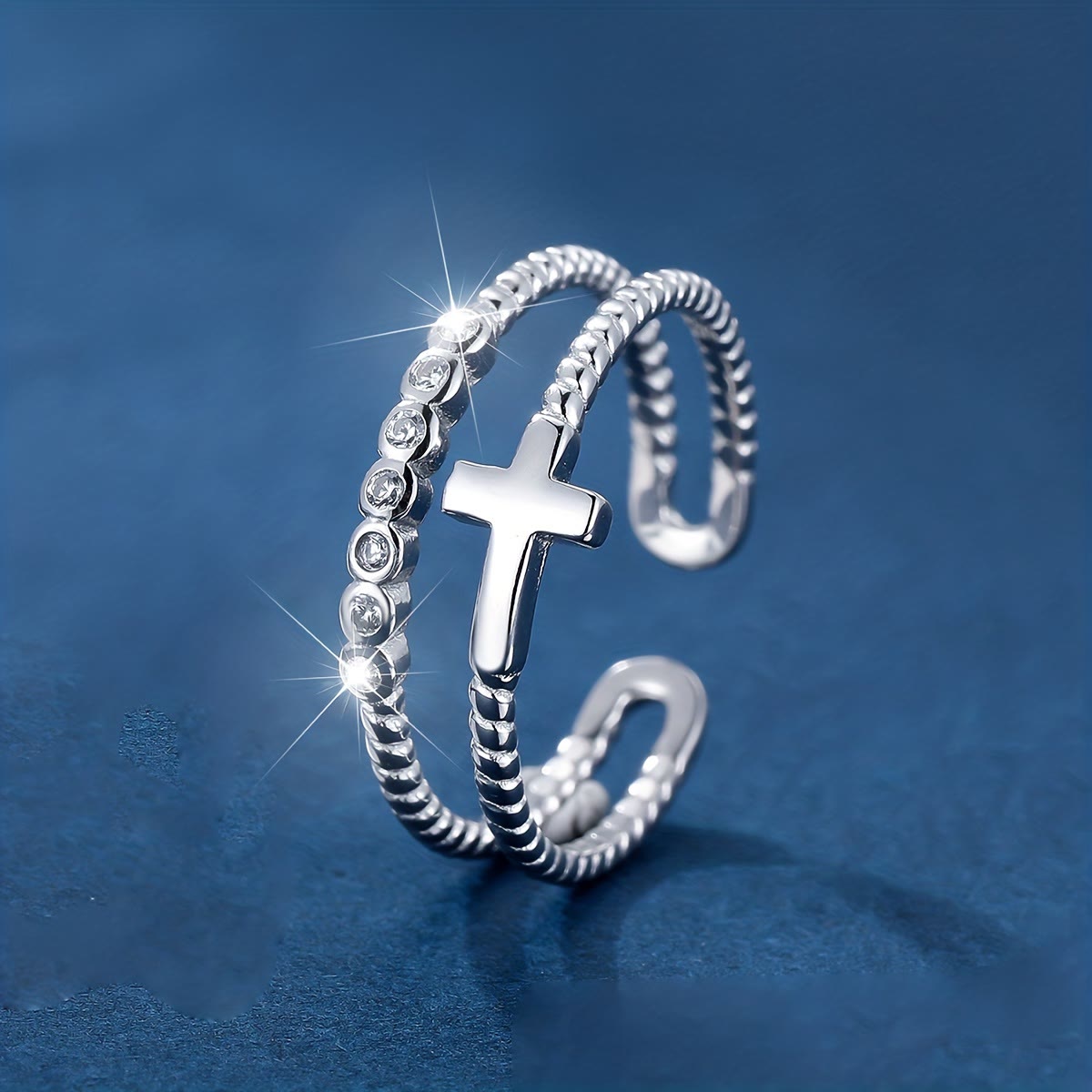 Dual-Band Cross Ring