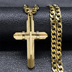 Statement Cross Necklace