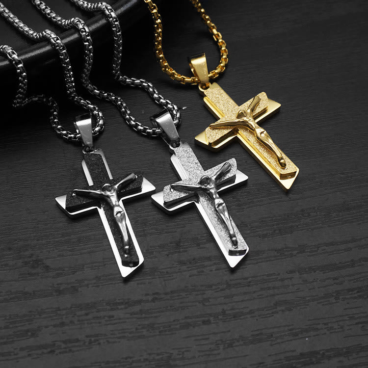 Crucifix Adornment Necklace