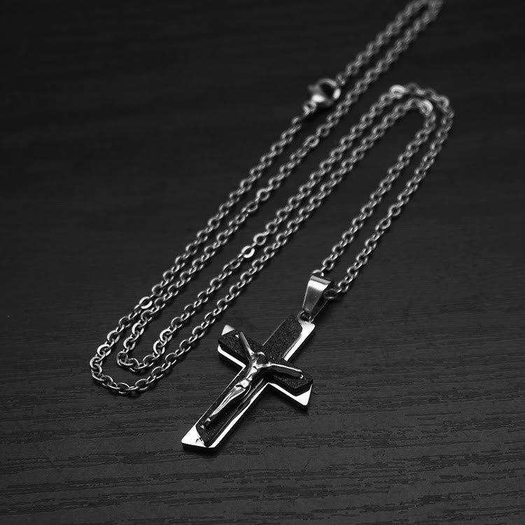Crucifix Adornment Necklace