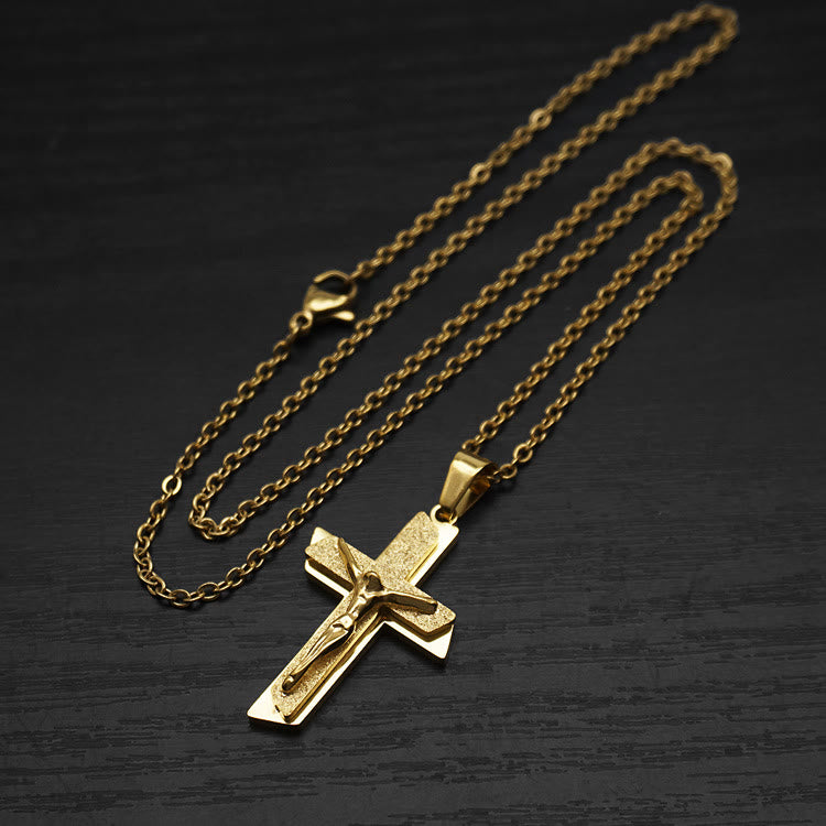 Crucifix Adornment Necklace
