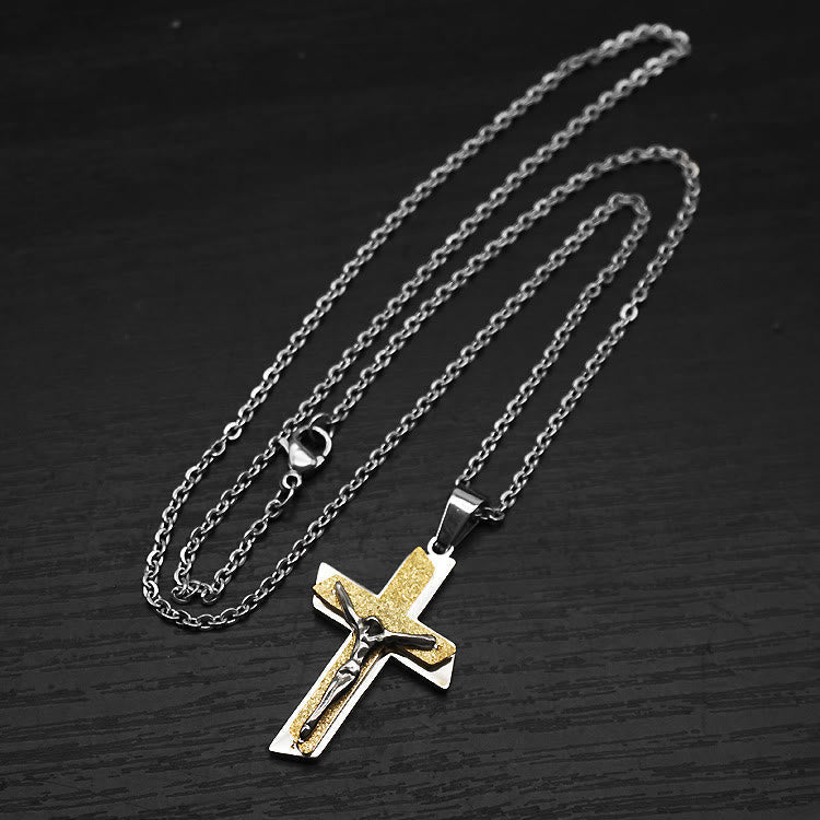 Crucifix Adornment Necklace