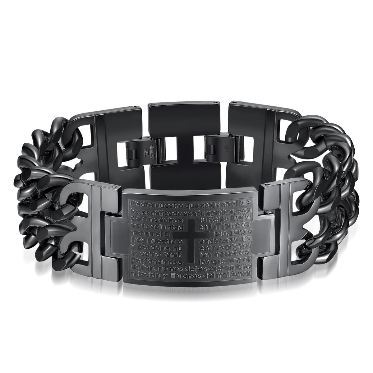 Cross & Prayer Bracelet