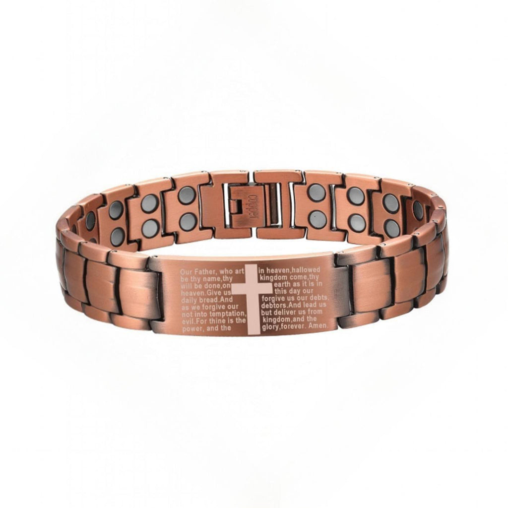 Cross & Prayer Bracelet