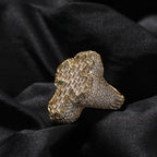 Pave Cross Ring