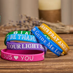 Scripture Silicone Bracelets
