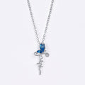 Butterfly Cross Jewelry Set
