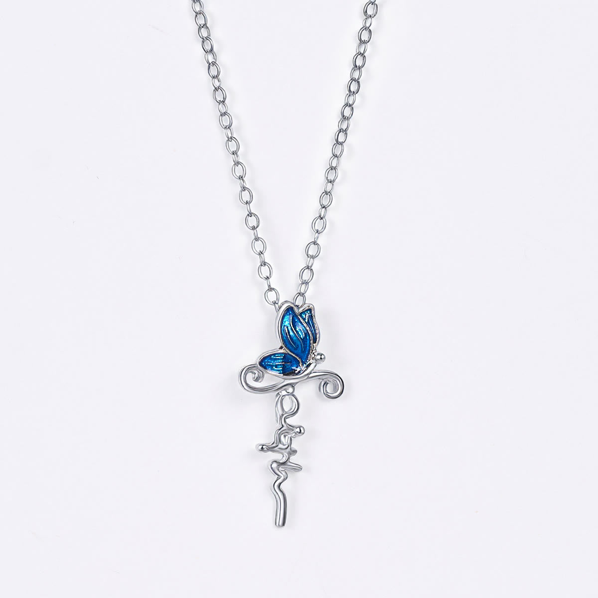 Butterfly Cross Jewelry Set