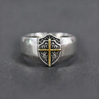 Shield Cross Ring