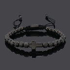 Stackable Cross Bracelet Set