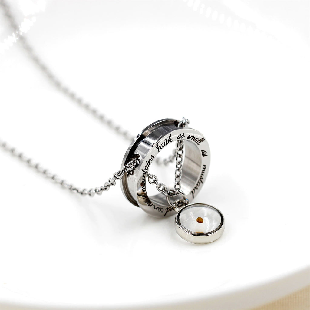 Faith As Mustard Seed Necklace