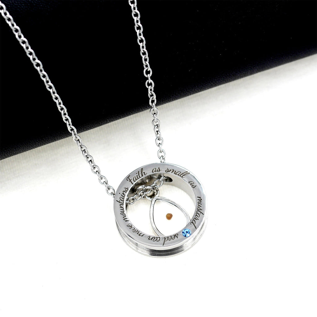 Faith As Mustard Seed Necklace