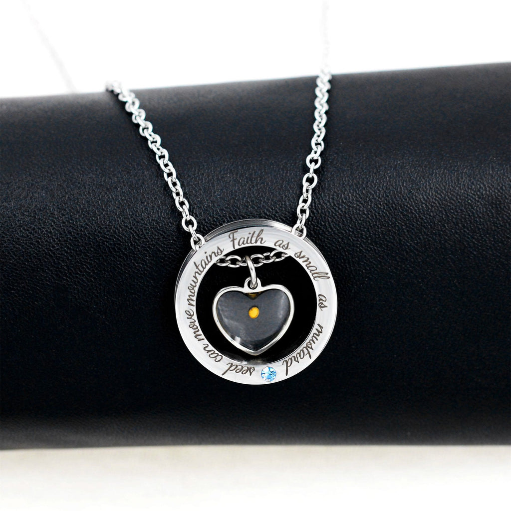Faith As Mustard Seed Necklace