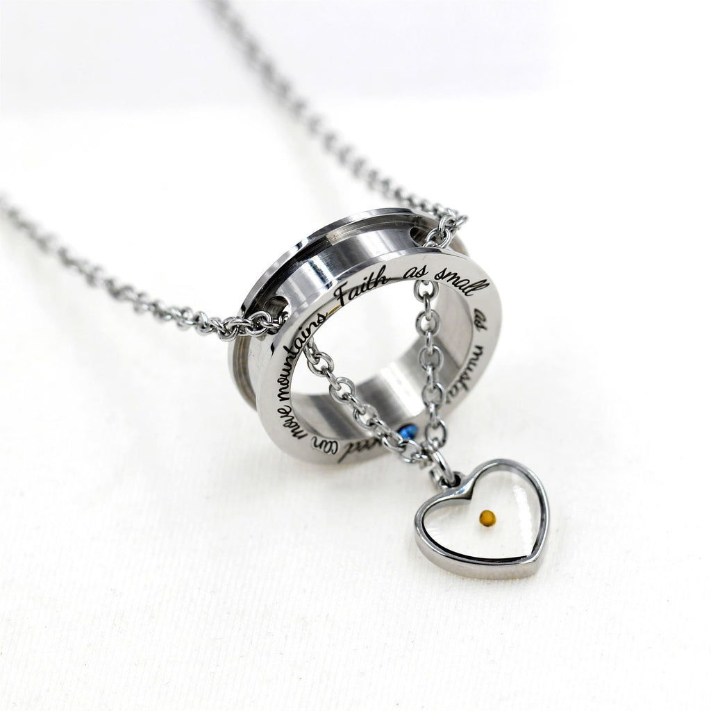 Faith As Mustard Seed Necklace