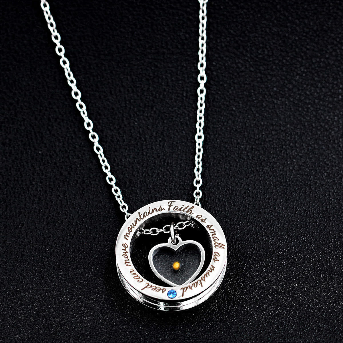 Faith As Mustard Seed Necklace