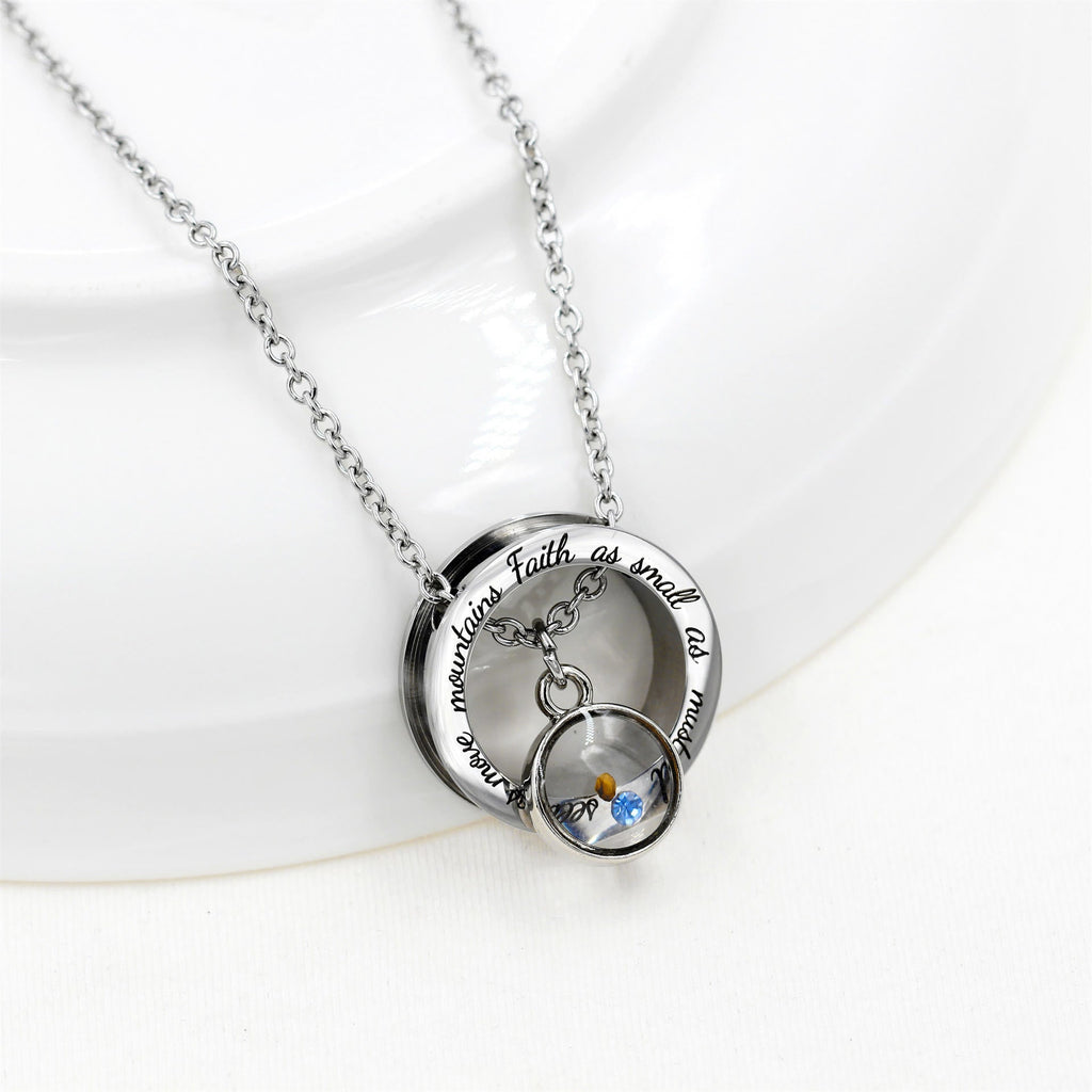 Faith As Mustard Seed Necklace