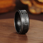 Dot-Accent Cross Ring