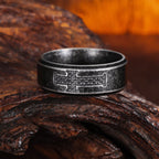 Dot-Accent Cross Ring