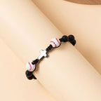 Cross & Sport Bead Bracelet