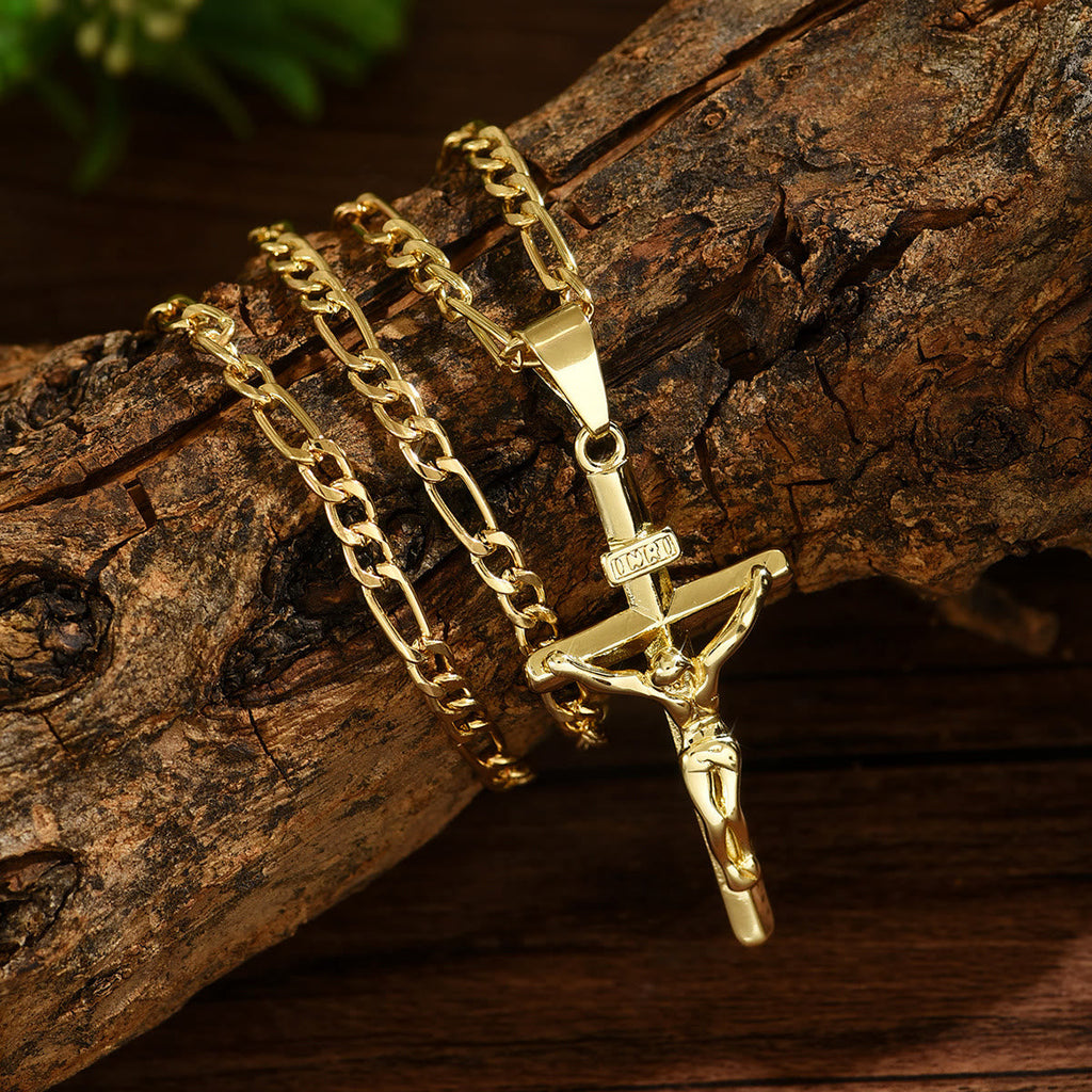 4-Styled Sacred Crucifix Necklace
