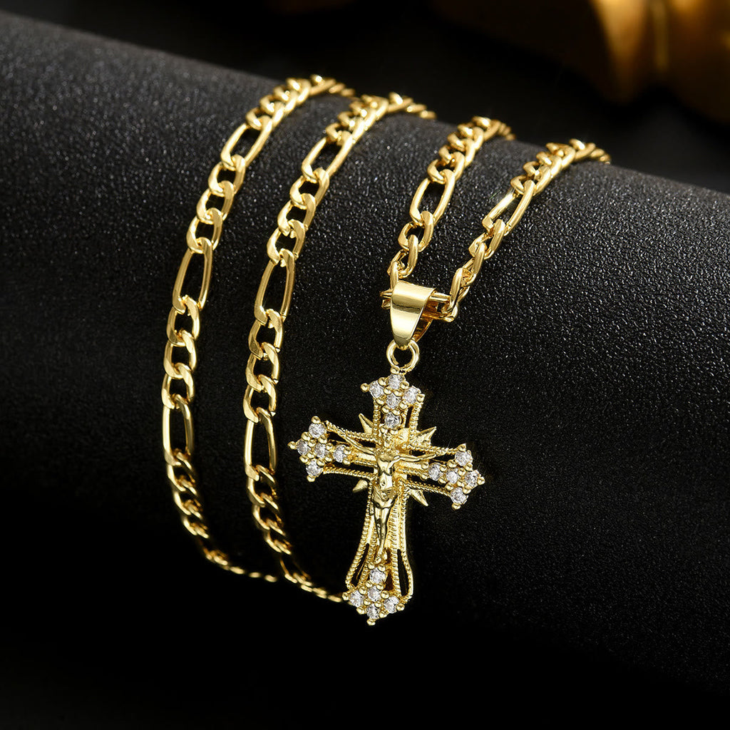 4-Styled Sacred Crucifix Necklace