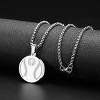 Sports Prayer Pendant Necklace