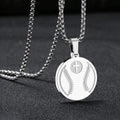 Sports Prayer Pendant Necklace