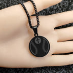 Sports Prayer Pendant Necklace
