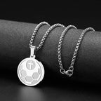 Sports Prayer Pendant Necklace