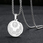Sports Prayer Pendant Necklace