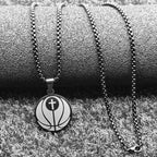 Sports Prayer Pendant Necklace