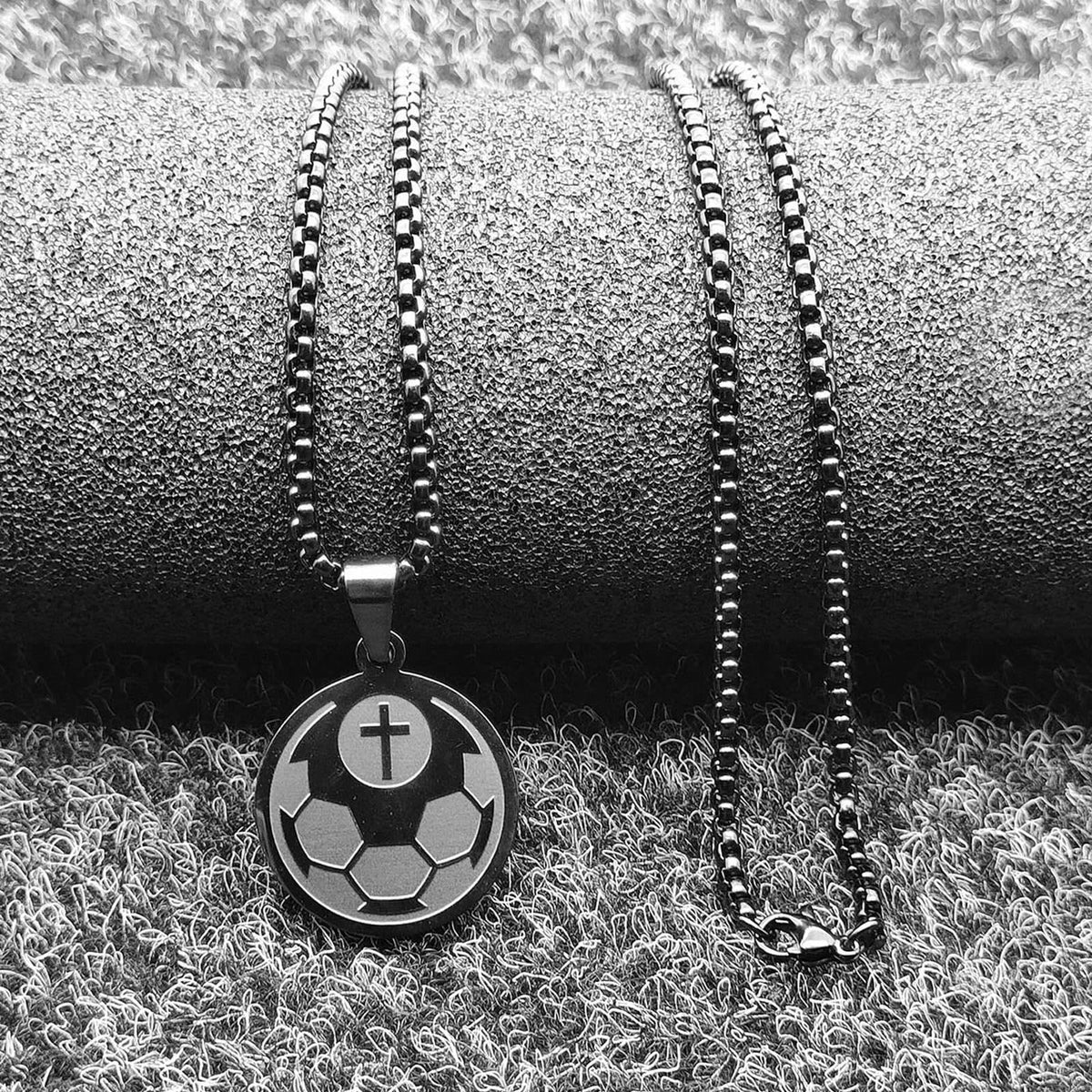 Sports Prayer Pendant Necklace