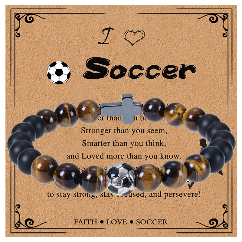 Tiger Eye & Matte Sport Bracelet