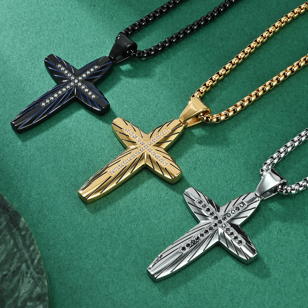 Sparkle Accent Cross