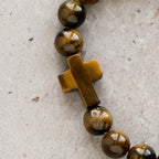 Tiger’s-Eye Rosary-Style Bracelet