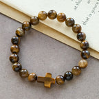 Tiger’s-Eye Rosary-Style Bracelet
