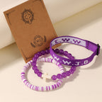 Faith Prompt Bracelet with Cross Bead & WWJD Card