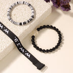 Faith Prompt Bracelet with Cross Bead & WWJD Card