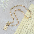 Cross Tag Necklace
