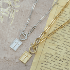 Cross Tag Necklace