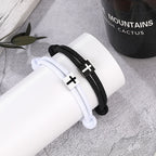 Milano Rope Cross Bracelet with Gift Card