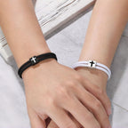 Milano Rope Cross Bracelet with Gift Card