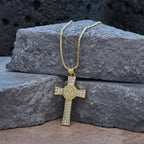 St. Benedict Emblem Series Cross Necklace
