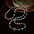 6mm Pastel UV-Glow Rosary Bracelet